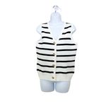 Fashion Women’s Button Up Sweater Vest‎ size S Black Photo 1