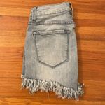 Ocean Drive Denim Jean Shorts Womens Junior Size 1 Fringe Festival Casual Photo 6