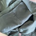 EXPRESS  Forest Green Satin Strapless Pleated Mini Dress Size 4 Photo 8