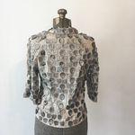 Anthropologie BL-NK London Leather & Silk Blazer Photo 4