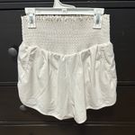 Aerie  white athletic shorts Photo 1