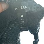 AQUA  Black and White Floral Mini Dress Photo 4