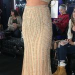 Splash Sparkly Full Length Dress Photo 3