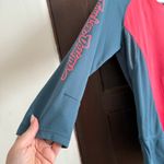 TROY LEE DESIGNS Ruckus Pink blue 3/4 length sleeves Mountain Bike Jersey Small Photo 3