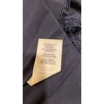 Alice + Olivia  Dress Women Size 0 Black lace with feathers Sleeveless Photo 8