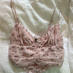 Victoria and Sophia Floral Ruched Top  Photo 0