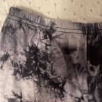 SheIn Black & White Tie Dye Biker Shorts Photo 1
