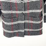 SITA MURT Plaid Wool Blend Lined Trench Coat, Size EU 36 Photo 6