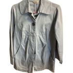 MOTTO QVC Women’s Gray Denim Jacket Size 4‎ Gray Photo 0