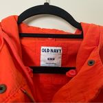Old Navy Hazard Orange Utility Jacket Photo 1