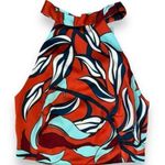 Sigrid Olsen Two Piece Set Halter Top and Skirt Orange Tropical Print Size
Small Photo 2