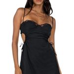 Princess Polly Hazel Cut Out Mini Lingerie Bustier Dress Black Size 4 Photo 0