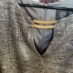 Vince Camuto  Grey + Gold Dress Size 6 Photo 2