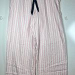 Victoria's Secret  Pink and White Striped Pajama pants Photo 1