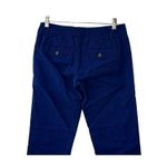 Tommy Hilfiger  Navy Blue Parker Cropped Capri Pants Women's Size 2 Photo 5