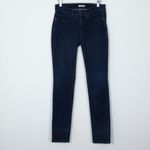 Eileen Fisher  Dark Wash Mid Rise Skinny Leg Denim Jeans‎ Women's Size 2 Photo 2