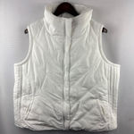 Daisy Fuentes Women’s Size 2X White Puffer Vest Photo 0