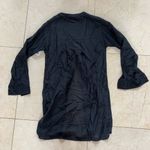 Athleta NWT $89 XXS Kaftan Shirt Black Coverup Photo 4