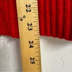 Banana Republic  Red Ribbed Knit Pullover Sweater Womens L Holiday Crew Neck Photo 7