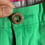 Lilly Pulitzer Green Scalloped High Waist Shorts Photo 4