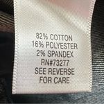 Dana Buchman Dark Rinse Denim Pencil Skirt with Button Detail - Size 6 Photo 6