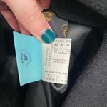 EUC Vintage Cinzia‎ Rocca women’s Italy solid black wool cashmere button coat 4 Photo 5