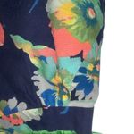 Anthropologie  Tabitha Floral Print Dress Green Short Sleeve Party Cocktail Sz 2P Photo 6