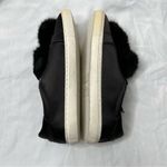 J/Slides nyc Pom Pom black fashion lace up low top loafer sneakers size 6.5 Photo 9