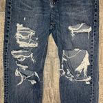 ZARA 90s Throwback Destroyed Light Wash Relaxed Jeans Women’s Sz 12 Photo 1