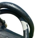 Betsey Johnson Black and White Satchel with Striking Design Photo 2