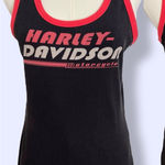 Harley Davidson Harley-Davidson Vintage y2k Black and Red Tank Top Photo 0