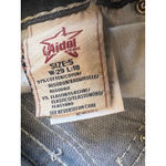 LA Idol USA Capri Jeans size 5 W 29 L 18 29x18 Denim Jean Bling Flap Pockets Blue Photo 10