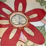 Bisou Bisou Floral Geometric Sleeveless Blouse L Photo 6