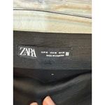 ZARA  black pants with nautical gold buttons size M Photo 2
