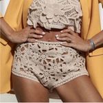ZARA  Crochet Cover Up Shorts Crochet Rave Festival Small Photo 0