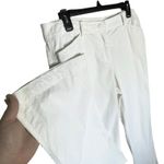 Theory  Made in the USA Women’s Cream Bootcut Corduroy Pants size 10 Photo 1