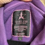 Jeffree Star  Purple Black Logo Tie Dye Pullover Hoodie Large Photo 2