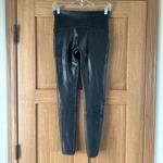  SPANXshape™ Faux Leather Leggings Black Women’s size Large​​ Photo 6