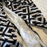 Alex Marie Geo Black & White Mid Waist Bikini Bottom Swim Size 12 Photo 7