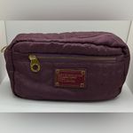 Marc by Marc Jacobs A Very Rare Burgundy Zip Make-up Cosmetic Bag Photo 0