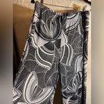 Chico's Travelers Black and White Wide Leg pull on pants NWOT Photo 5