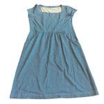 J. McLaughlin  Emma Dress Blue White Catalina Cloth Beach Stretch Size Large Photo 0