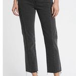 Pistola Charlie high rise seam front raw hem jeans size 25 Asher Photo 0