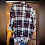 Eden & Olivia NWT  Size 1XL Maternity Plaid Blouse Photo 5