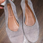 Bernardo  suede gray beige ballet flats $200 casual fall boho Italy classic 6 Photo 0