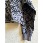 Joy Lab Black Snake Odyssey French Terry Crew Neck Pullover‎ Sweatshirt Size S Photo 5