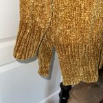 A New Day GOLDEN YELLOW CHENILLE CARDIGAN Photo 3