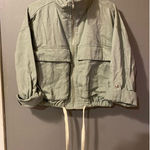 Forever 21  Twill Zip Up Hooded Jacket Size Small Photo 0