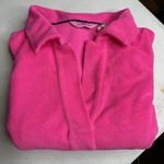 Vineyard Vines NWT Terry Towel Polo, M, Neon Crazy Pink Size M New Photo 4