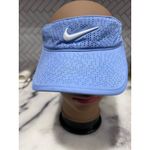 Nike  Golf Dri-FIT Perforated Adjustable Visor Light Blue White Swoosh NWT Photo 6